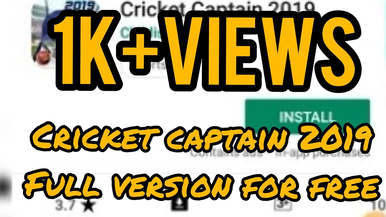 cricket captain 2019 game download